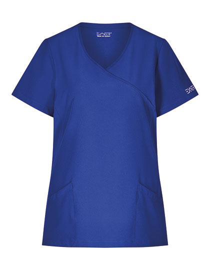 Sportsline Damen-Kasack, Slim Fit in Royal Blue, Größe XXL