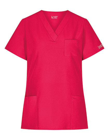 Sportsline Damen-Kasack, Regular Fit in Red, Größe XXL