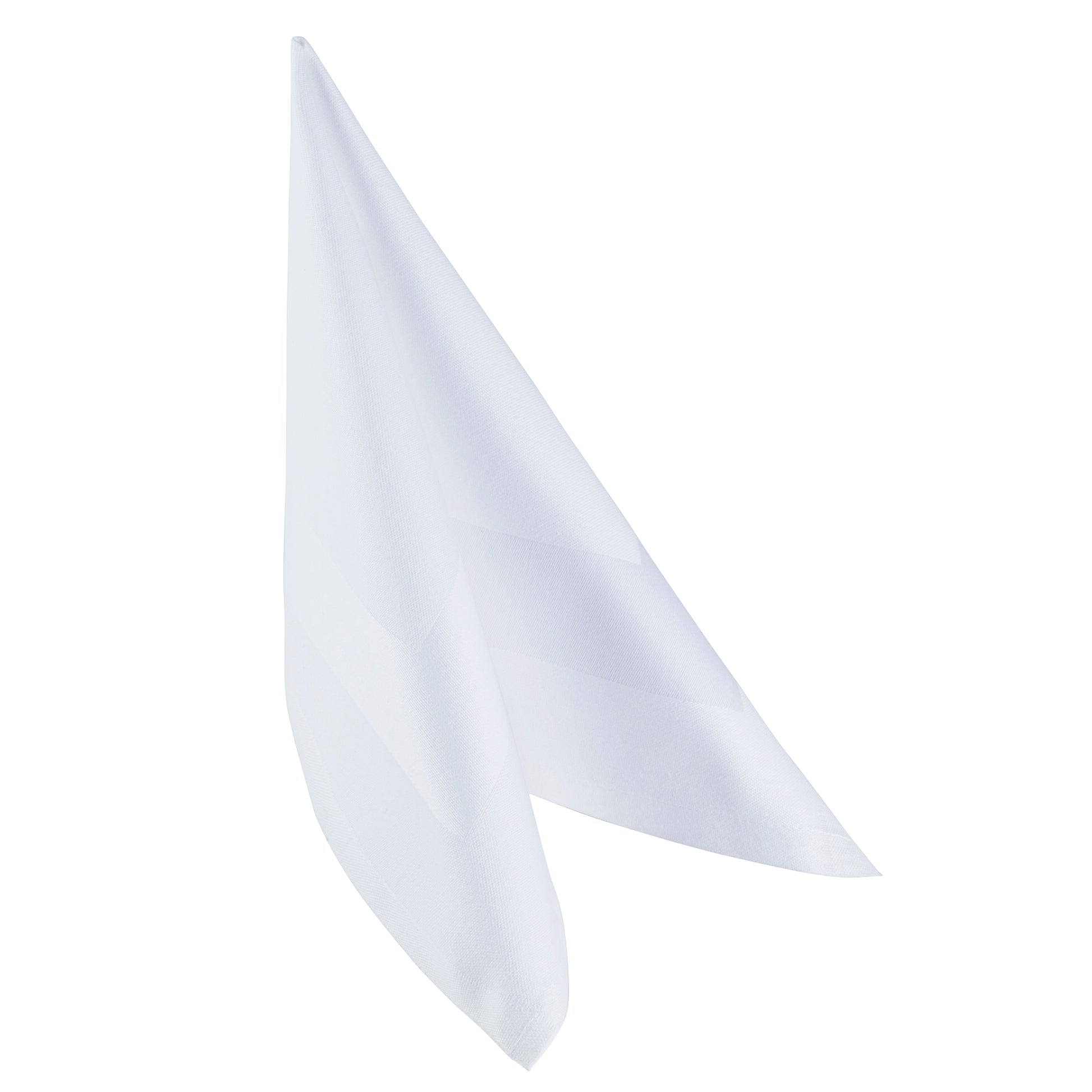 Stoff-Serviette (6er Pack) in White, Größe 40 x 40 cm