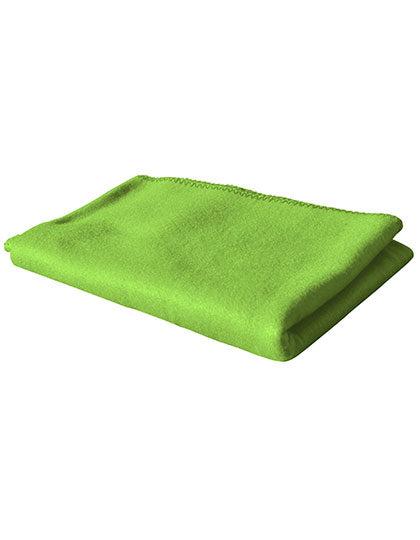 Fleecedecke in Lemon Green, Größe 130 x 160 cm
