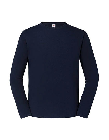 Iconic 195 Long Sleeve T in Deep Navy, Größe 3XL