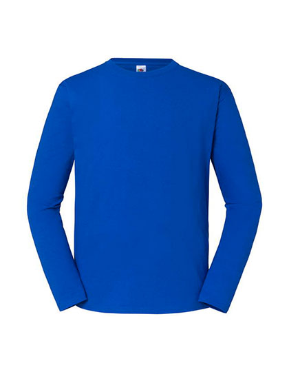 Iconic 195 Long Sleeve T in Royal Blue, Größe 3XL