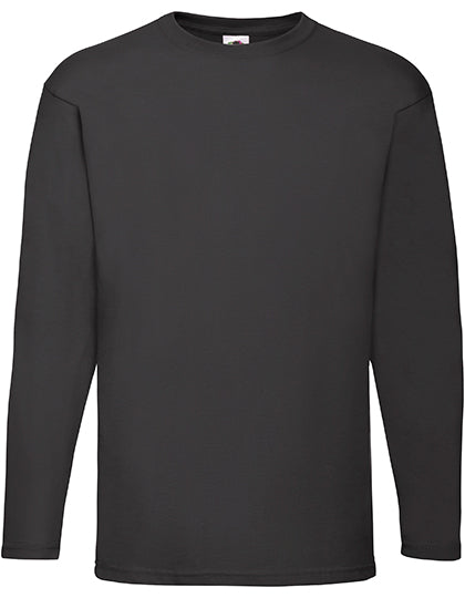 Valueweight Long Sleeve T in Black, Größe 5XL