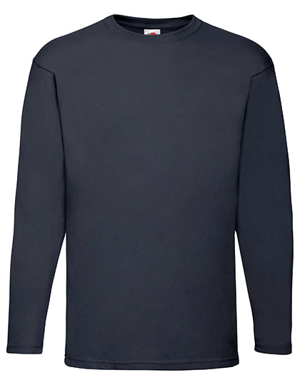 Valueweight Long Sleeve T in Deep Navy, Größe 3XL