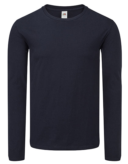 Iconic 150 Long Sleeve T in Deep Navy, Größe 3XL