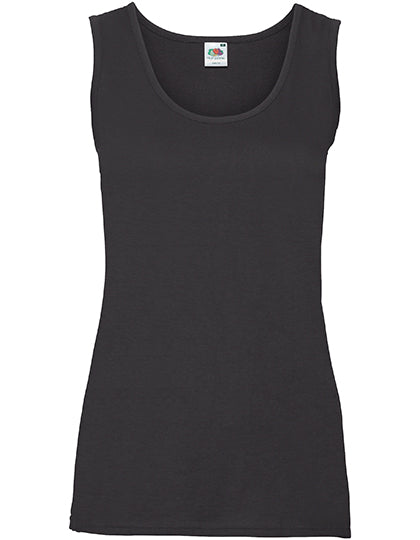 Ladies´ Valueweight Vest in Black, Größe XXL