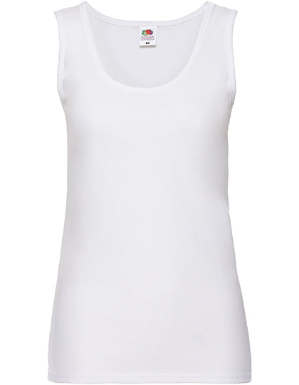 Ladies´ Valueweight Vest in White, Größe XXL