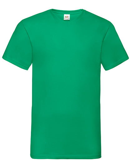 Valueweight V-Neck T in Kelly Green, Größe 3XL