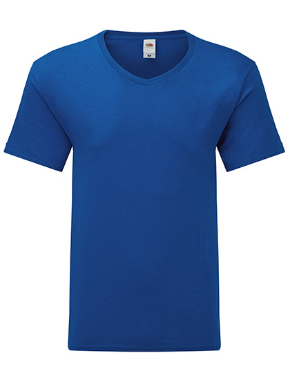 Iconic 150 V Neck T in Royal Blue, Größe 3XL