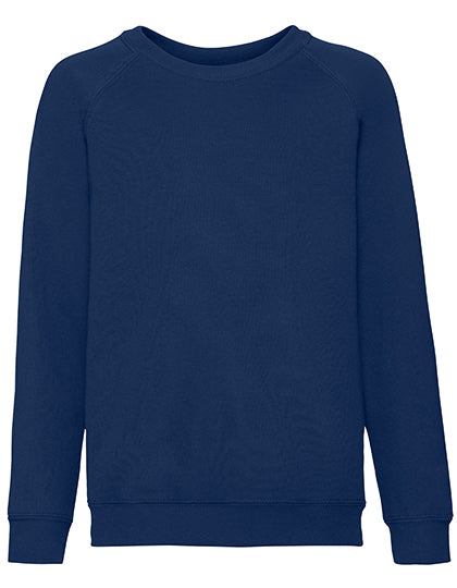 Kids´ Classic Raglan Sweat in Navy, Größe 164