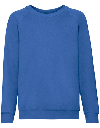 Kids´ Classic Raglan Sweat in Royal Blue, Größe 164