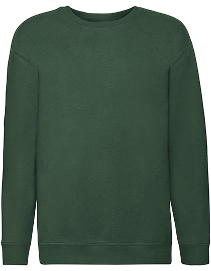 Kids´ Premium Set-In Sweat in Bottle Green, Größe 164