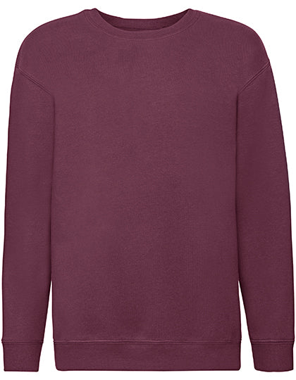 Kids´ Premium Set-In Sweat in Burgundy, Größe 164