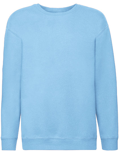 Kids´ Premium Set-In Sweat in Sky Blue, Größe 164