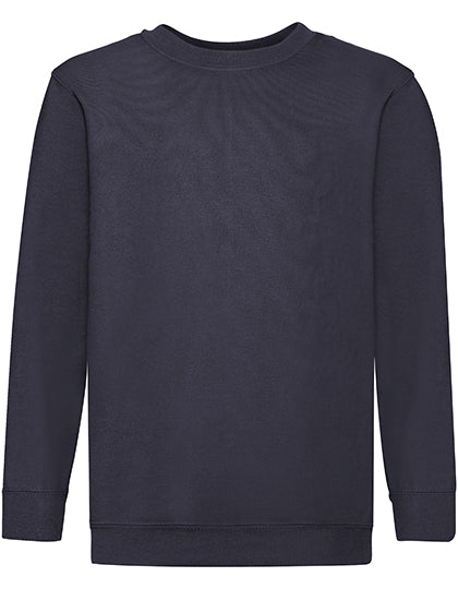 Kids´ Classic Set-In Sweat in Deep Navy, Größe 164