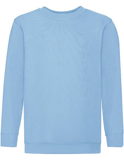 Kids´ Classic Set-In Sweat in Sky Blue, Größe 164