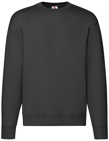 Premium Set-In-Sweat in Black, Größe 3XL