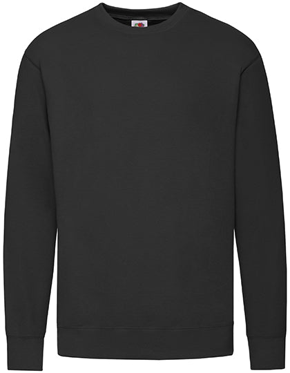 Lightweight Set-In Sweat in Black, Größe XXL