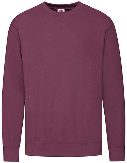 Lightweight Set-In Sweat in Burgundy, Größe XXL