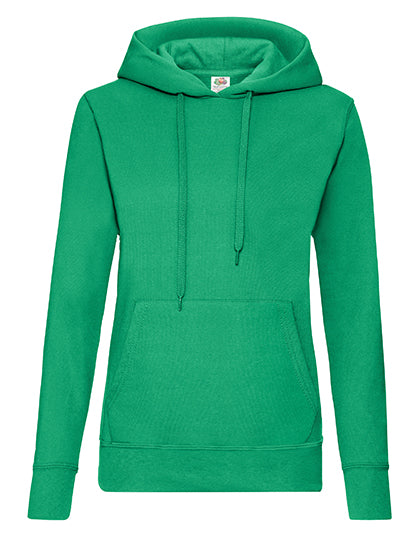 Ladies´ Classic Hooded Sweat in Kelly Green, Größe XXL