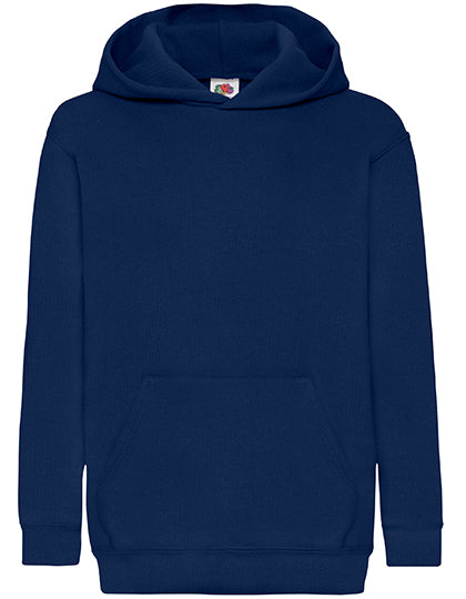 Kids´ Classic Hooded Sweat in Navy, Größe 164