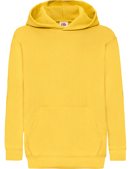 Kids´ Classic Hooded Sweat in Sunflower, Größe 164