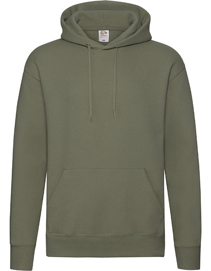 Premium Hooded Sweat in Classic Olive, Größe XXL