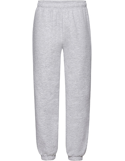 Kids´ Premium Elasticated Cuff Jog Pants in Heather Grey, Größe 164