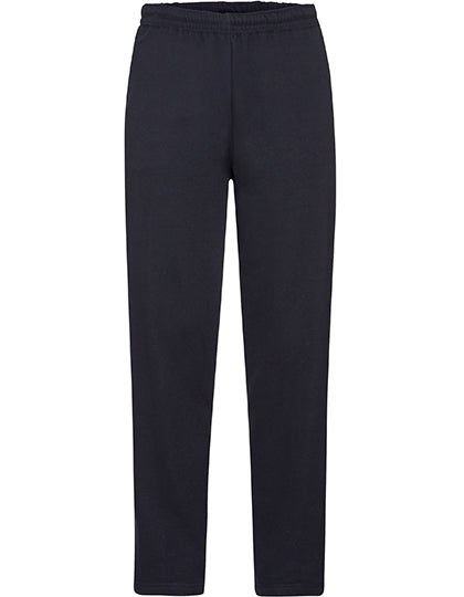 Classic Open Hem Jog Pants in Deep Navy, Größe 3XL