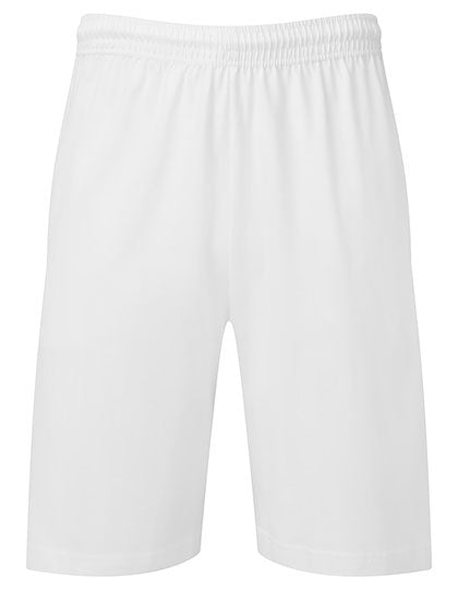 Unisex Iconic 195 Jersey Shorts in White, Größe XXL