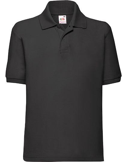 Kids´ 65/35 Polo in Black, Größe 164
