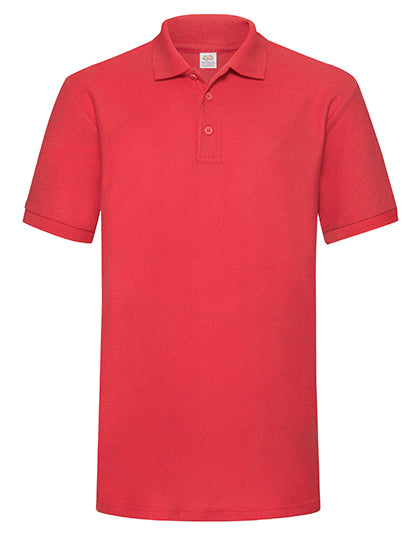 65/35 Heavy Piqué Polo in Red, Größe 3XL