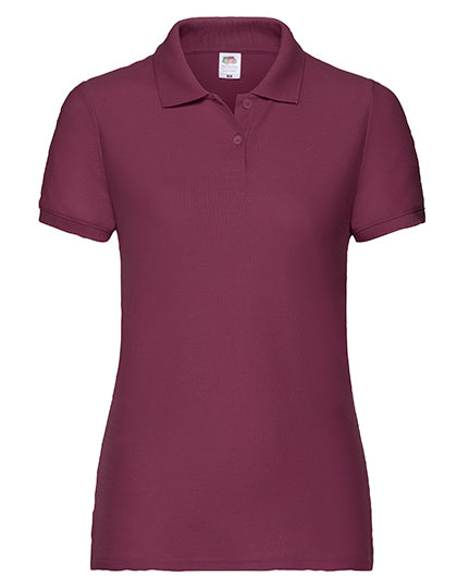 Ladies´ 65/35 Polo in Burgundy, Größe XXL