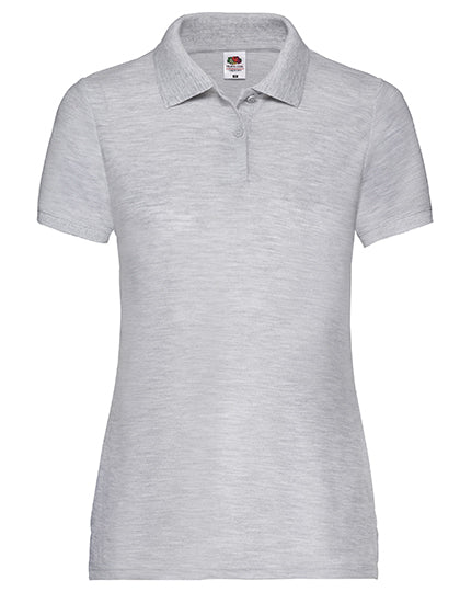 Ladies´ 65/35 Polo in Heather Grey, Größe XXL