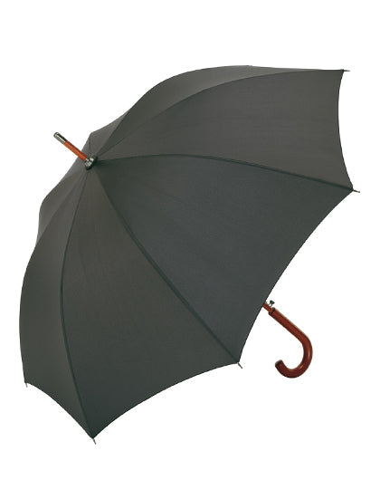 AC-Holz-Stockschirm in Anthracite, Größe Ø 105 cm