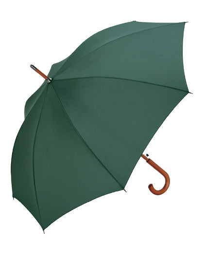 AC-Holz-Stockschirm in Dark Green, Größe Ø 105 cm