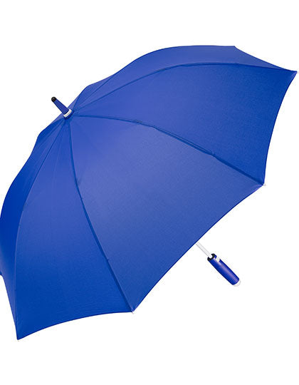 AC-Midsize-Stockschirm FARE® Whiteline in Euro Blue, Größe Ø 112 cm