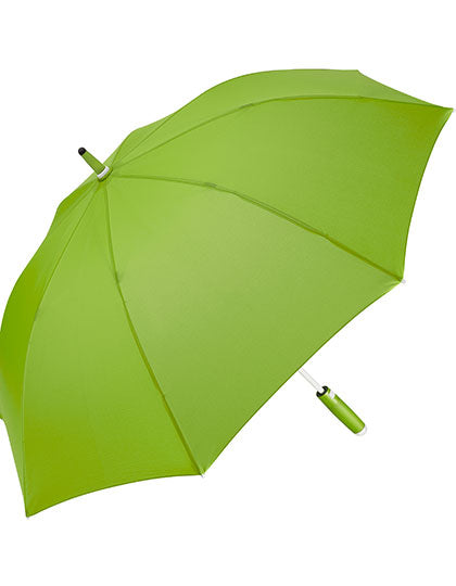 AC-Midsize-Stockschirm FARE® Whiteline in Lime, Größe Ø 112 cm