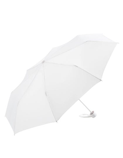 Alu-Mini-Taschenschirm in White, Größe Ø 90 cm