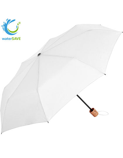 Mini-Taschenschirm ÖkoBrella, waterSAVE® in Nature White, Größe Ø 98 cm