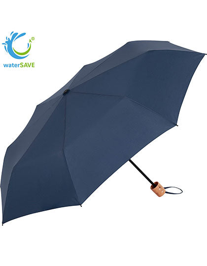 Mini-Taschenschirm ÖkoBrella, waterSAVE® in Navy Blue, Größe Ø 98 cm