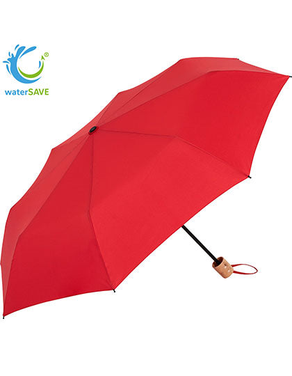 Mini-Taschenschirm ÖkoBrella, waterSAVE® in Red, Größe Ø 98 cm