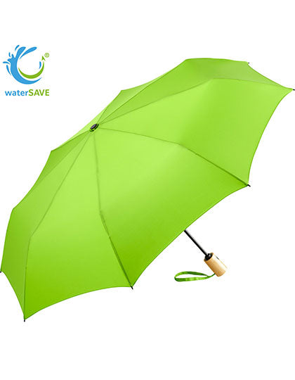 AOC-Mini-Taschenschirm ÖkoBrella, waterSAVE® in Lime, Größe Ø 98 cm