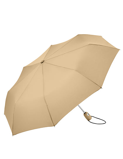 Mini-Taschenschirm FARE®-AOC in Beige, Größe Ø 97 cm