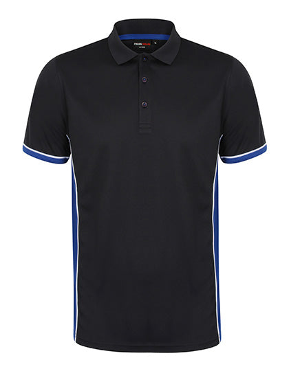 Adults Panel Polo in Navy, Größe XXL
