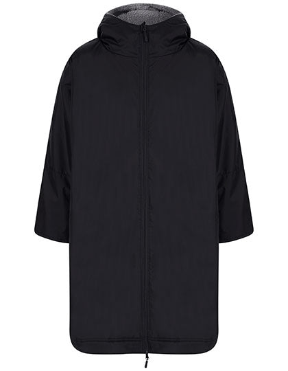 Adults All Weather Robe in Black, Größe One Size