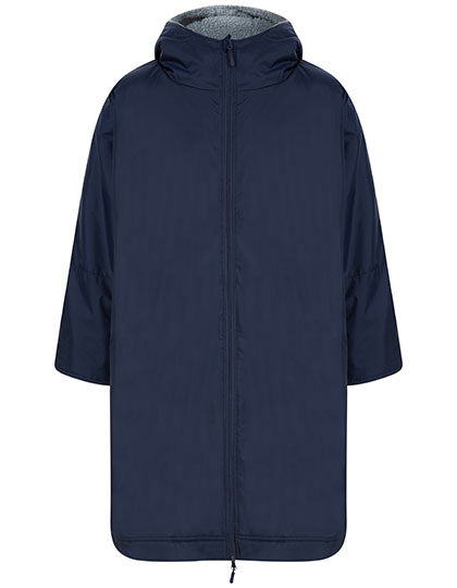 Adults All Weather Robe in Navy, Größe One Size