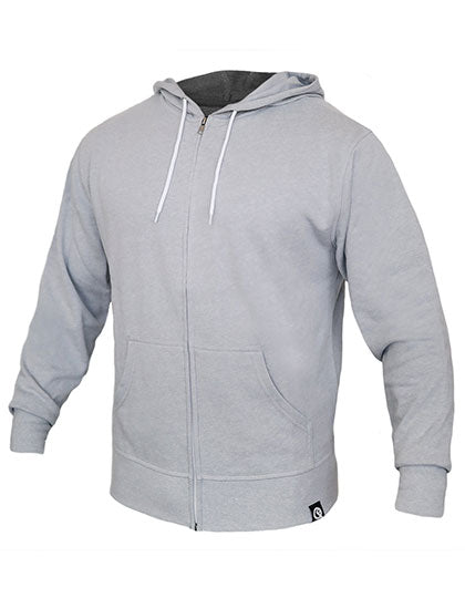 Hero Hoodie Jacket Lite in Heather Grey, Größe 3XL