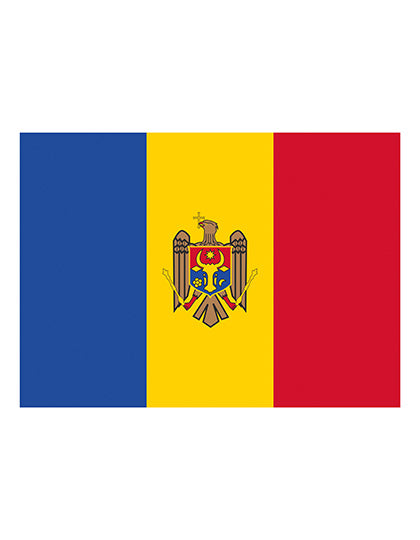 Fahne Moldawien in Moldova, Größe 90 x 150 cm