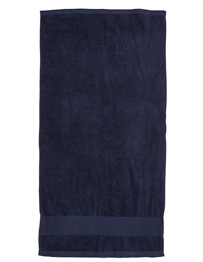 Organic Cozy Bath Sheet in Navy, Größe 100 x 150 cm